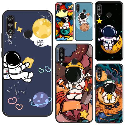 Чехол со звездой и астронавтом, милый, для Huawei Nova 12s 12i 11i 5T Y90 Y70 Y60 Y61 Y91 Y72 9 10 SE P20 P30 P40 Lite P60 Pro