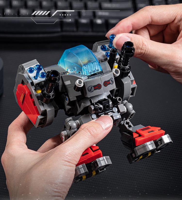 Межзвездный Боевой Танк-Краб Конструктор JD021-25