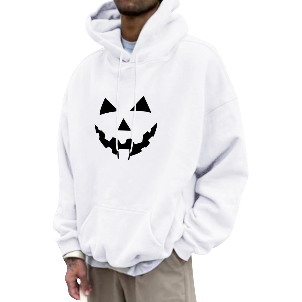 Unisex Casual Fashion Top With Drawstring Hoodie And Printed Sweatshirt