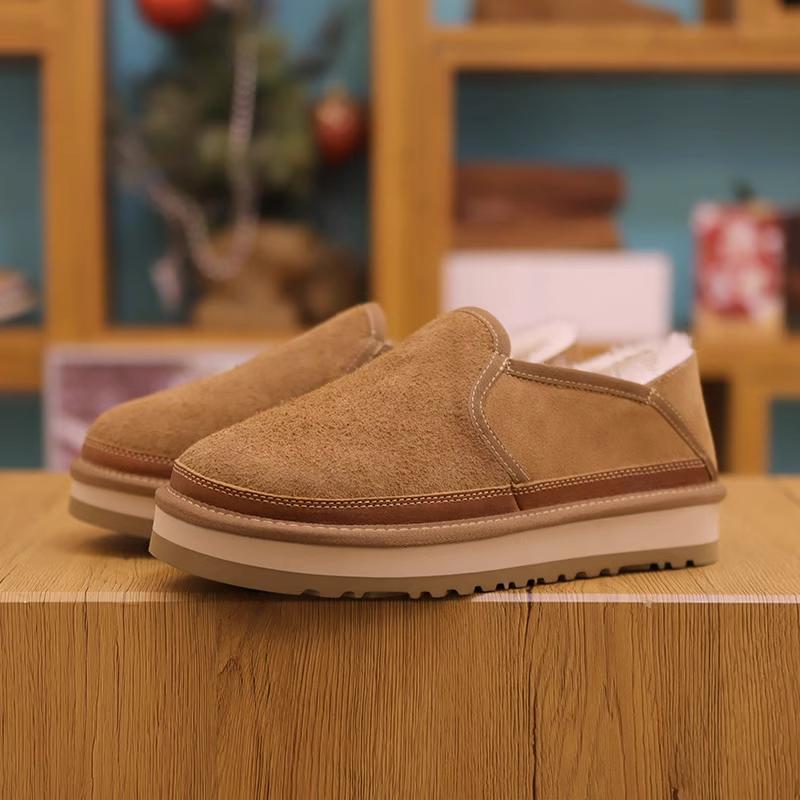 UGG Hayden Легкие Удобные Прочные Низкие Повседневные Мужские Туфли Коричневые 1158354-CHE