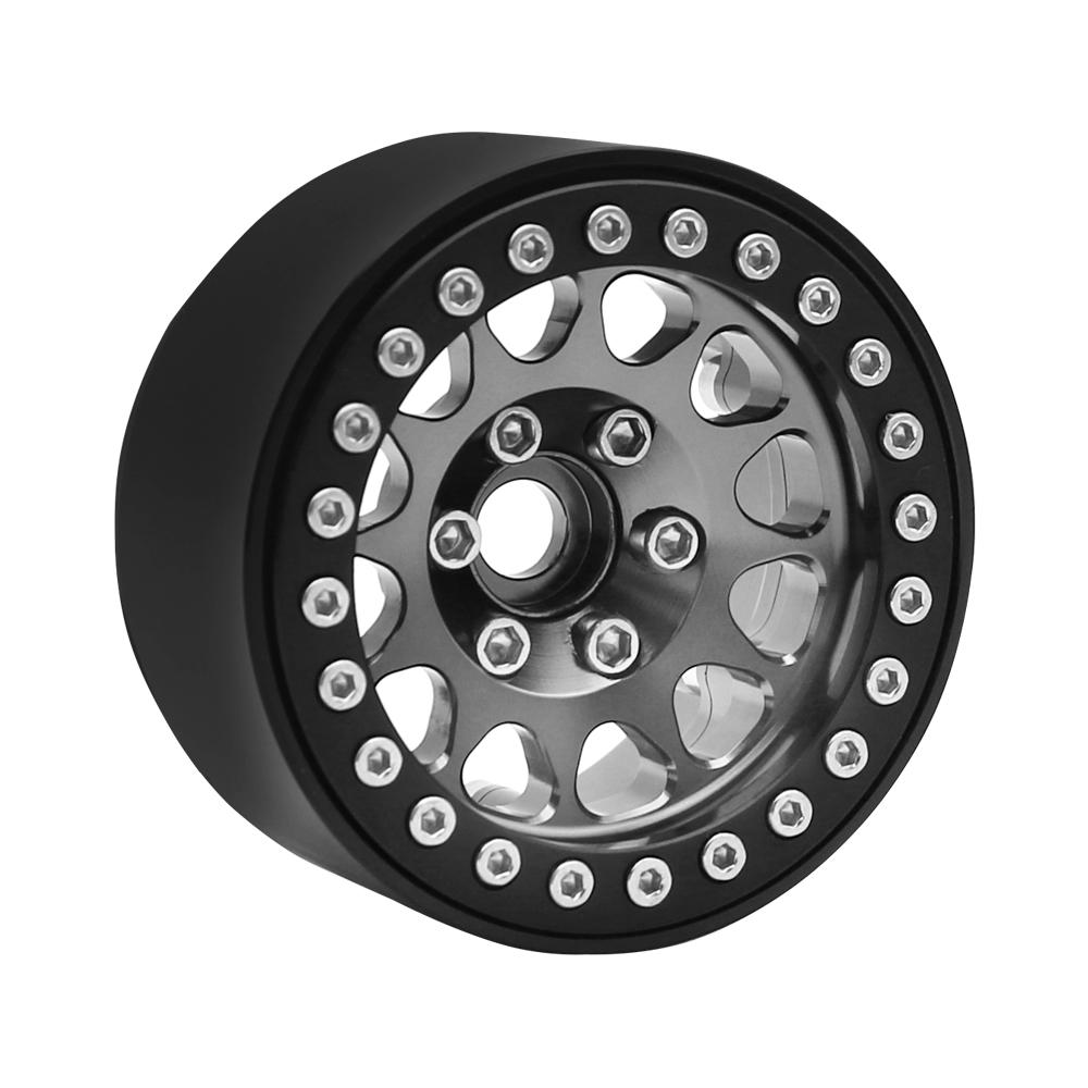 Metal 1.9 Beadlock Wheel Rim Hub for 1/10 Hsp Redcat Rc4wd WRAITH Tamiya Axial SCX10 D90 HPI RC Car Spare Part