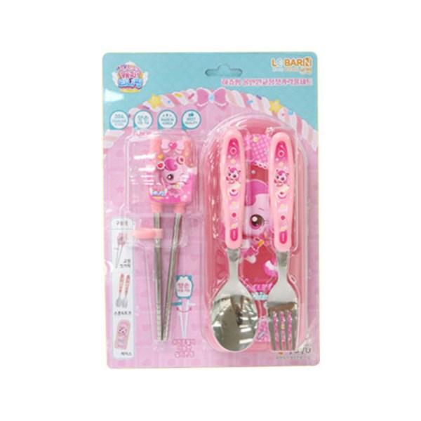 Кисло-сладкий улов тинипин, универсальный набор ложка + вилка + исправленные палочки для еды, Ха Чупинг, ложка + вилка + исправленные палочки для еды + футляр, 1 комплект