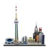 Нетоксичные Gobricks Moc-220320 Городской пейзаж Торонто Строительные блоки Образовательные конструкторы Подарки