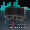 LEKATO Мини-гитара Электрогитара 2 Звука Совместимость с Наушниками Bluetooth Техническое Соответствие AUX Для Дома Японское Руководство По Эксплуатации Включено