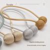 Magnetic Luxury Headphone Curtain Tie with Rope Buckle
