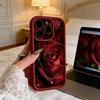 Потрясающий чехол для телефона 'Капля Росы Роза' для iPhone 17 16e 16 15 14 13 12 11 Air Pro Max Mini XR XS X 7 8 6 6s Plus Мягкая задняя крышка из ТПУ
