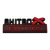 Наклейки на автомобиль SHITBOX Edition Эмблемы Значок для экстерьера грузовика 3D Значок Автомобильная наклейка Замена таблички для автомобиля Грузовики Универсальный Stic
