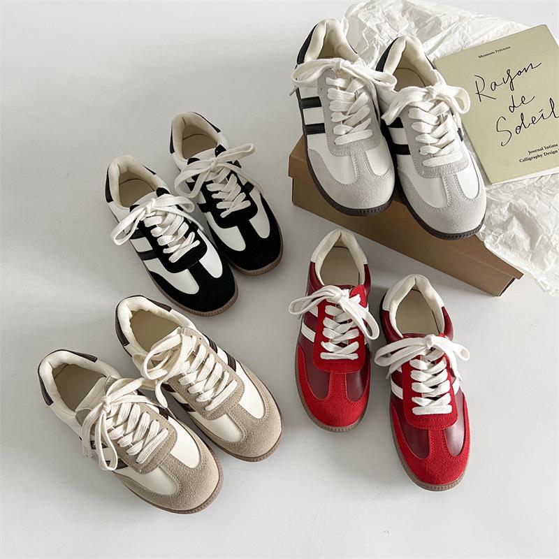 Модные классические универсальные кроссовки на платформе в стиле ретро для женщин 2025 года, новые легкие спортивные и осенние кроссовки с мягкой подошвой