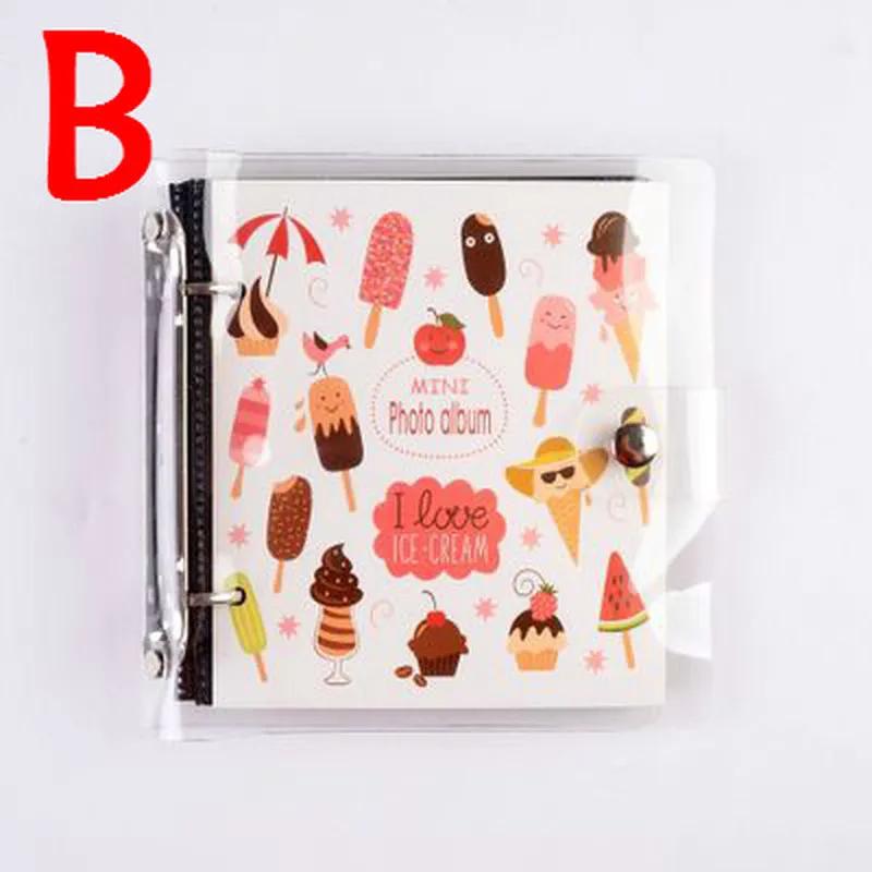 100 карманов мини-альбом для фильмов, альбом с отрывными листами из полипропилена, открытка для хранения билетов, 3 дюйма, память