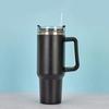 40 Oz Reusable Vacuum Insulated Cup with Handle and Straw Lid, Which Can Keep Hot and Cold Drinks Warm for Several Hours