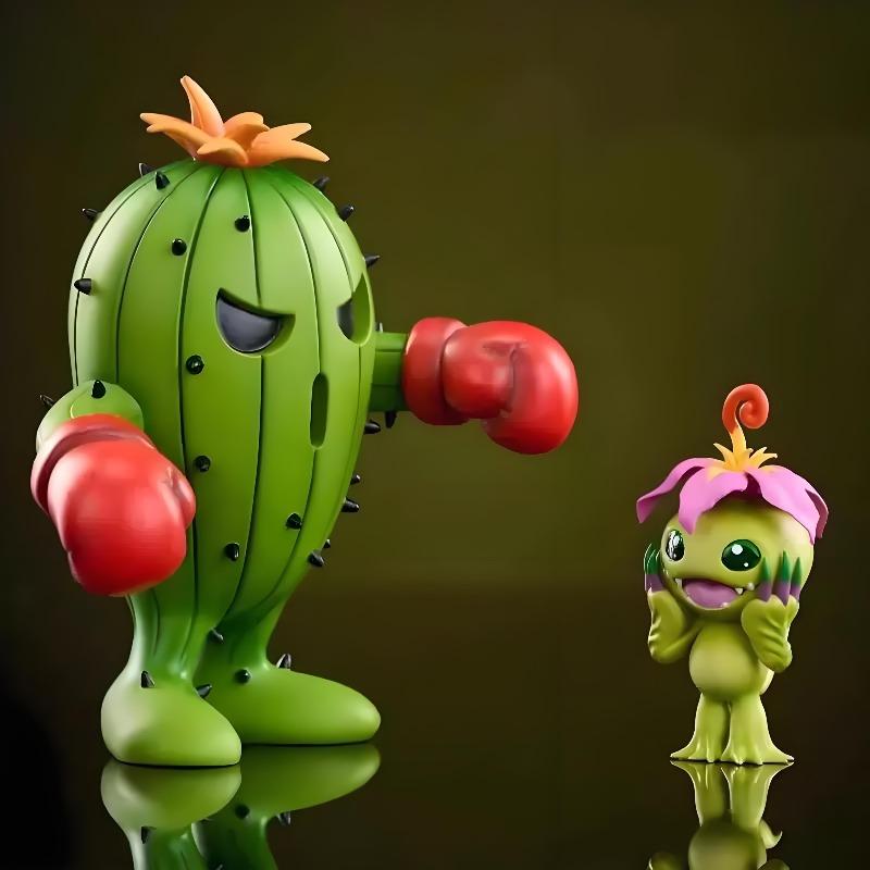 11см/4,3дюйма Аниме Digimon Adventure Фигурка Тогемон Фигурки Палмон Статуэтка из ПВХ Коллекционная Модель Игрушки Подарки