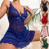 2025 Plus Size Women's Sexy Lace Lingerie & Pajama Set