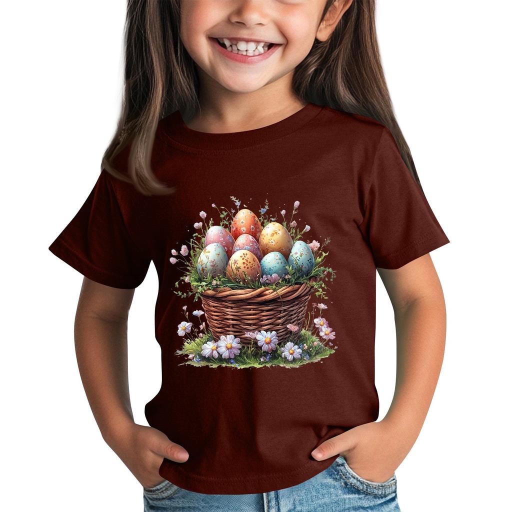 Футболки для малышей, девочек и мальчиков, детские футболки с короткими рукавами и принтом для мальчиков и девочек 2-12 лет