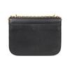Tory Burch Britten Minimalist Fashion Hollow Double T Logo Flap Adjustable Metal Chain Leather Crossbody Shoulder Bag Women bags Black 140987-001