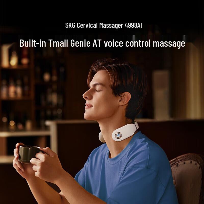 SKG 4998AI Smart Voice Control Cervical Neck Massager