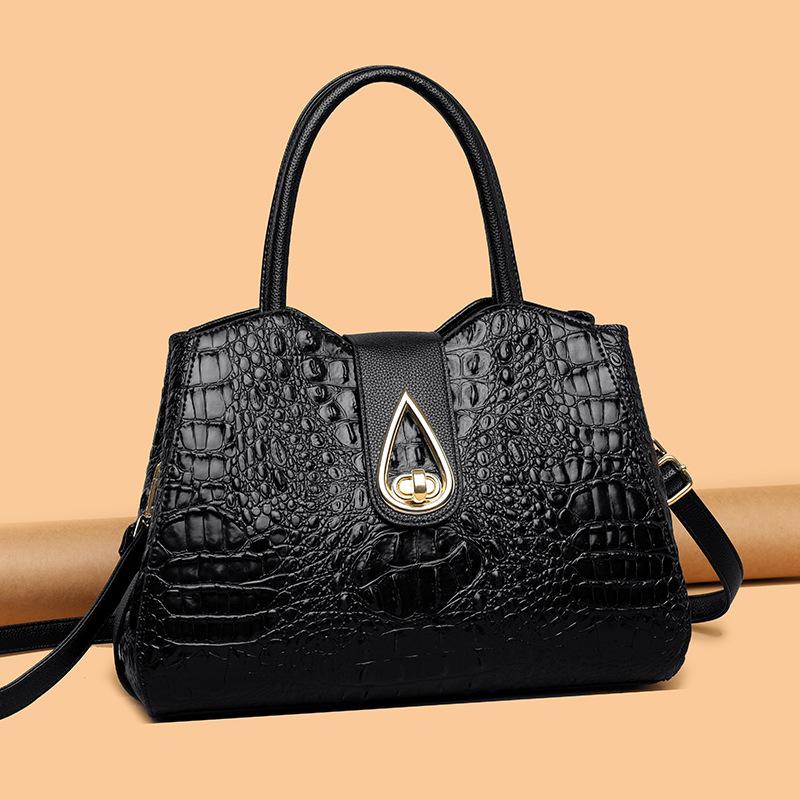 Модная женская сумка 2025 года, летняя новая женская сумка через плечо с рисунком крокодила, сумка-мессенджер
