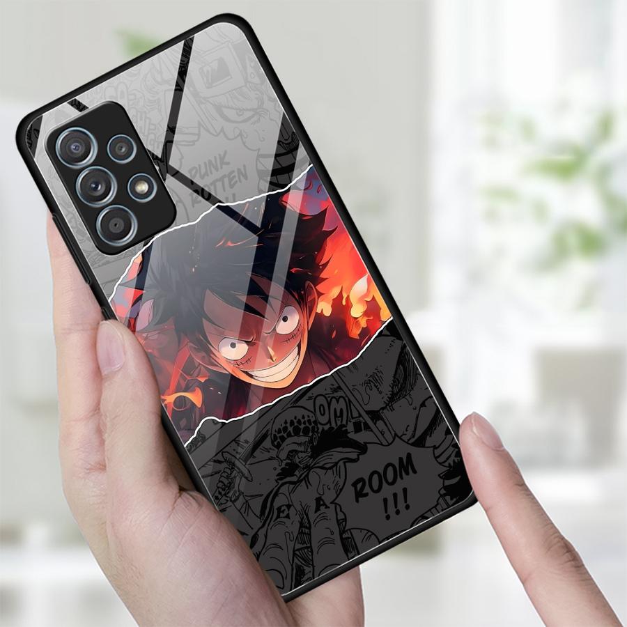 Чехол OneS P-ieceS Аниме для Samsung Galaxy A12 A10 A13 A20 A21 A06 A14 A30 A15 A50 A73 A34 A16 A02 A36 A71 A56 A35 A25 A51 A52