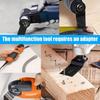 NEWONE 7pcs Oscillating Tool Blade, Multi-tool saw blades Multi Tool Mortar Cutting Saw Blades for tile concrete cutting