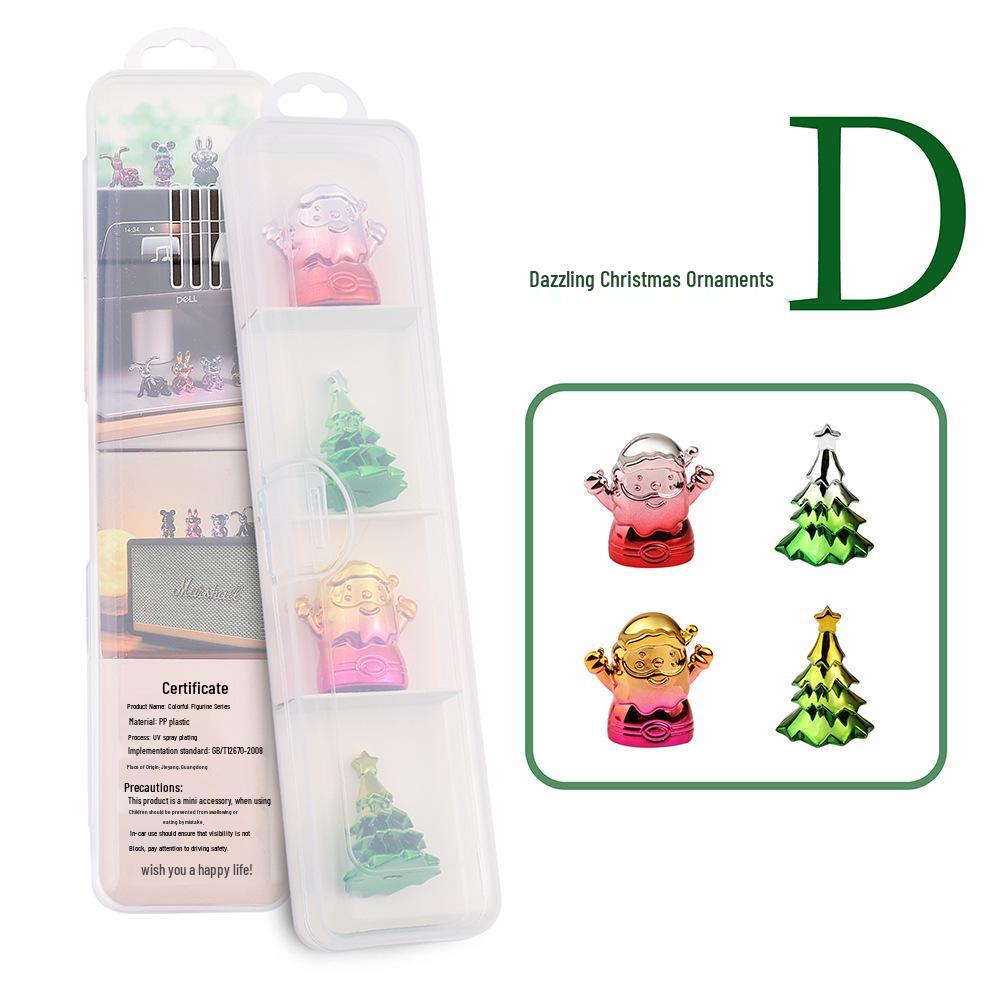 Cartoon Christmas Stainless Steel Cutlery Set: Colorful Spoon & Fork