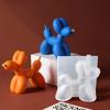 Candle Mold Stereoscopic Balloon Dog Decoration Resin Gypsum Aromatherapy Candle 3D Silicone Mold