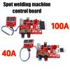 NY-D01 40A/100A Модуль управления точечной сваркой Плата управления машиной точечной сварки DIY Плата управления Регулировка времени Цифровой дисплей