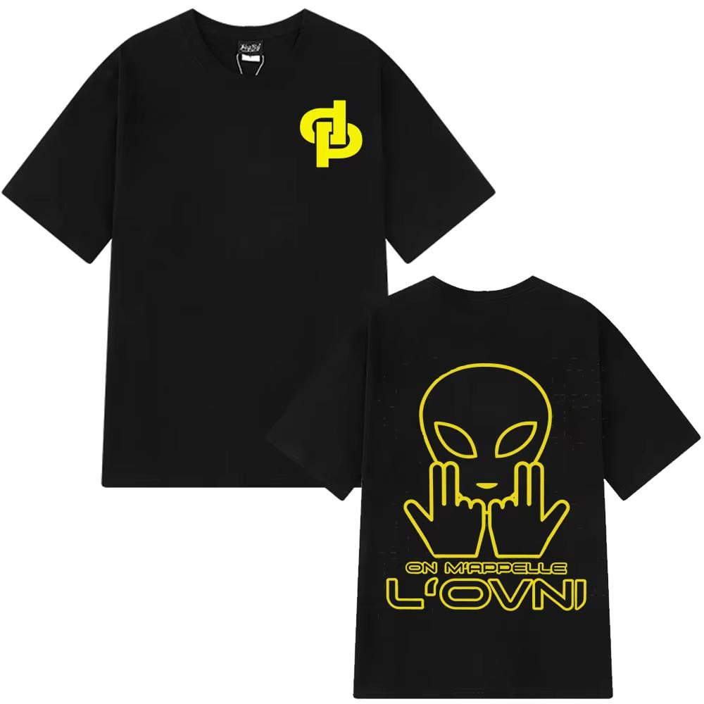 Мужские и женские футболки из чистого хлопка 2025 года от рэпера Jul — удобные, дышащие, обязательные для праздничного сезона Инс