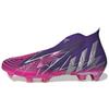 Predator Edge+ Low FG UEFA Champions League Men Sneakers Purple Team-College-Purple Silver-Metallic GV7381