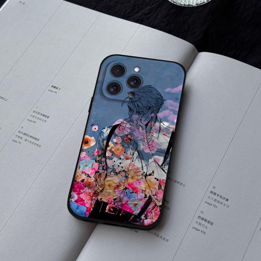 Чехол для телефона Kento T-Nanami J-Jujutsu K-Kaisen Для IPhone 16,15,14,13,12,11,XS,XR,X,8,7,Pro,Max,Plus,mini Силиконовый Черный Чехол