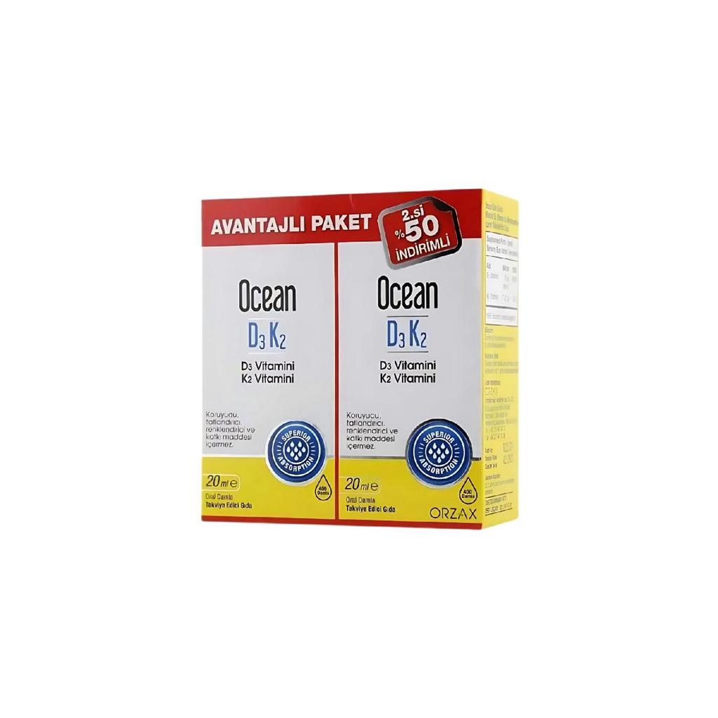Ocean Vitamin D3k2 Damla 20 Ml 2