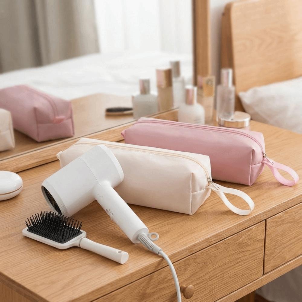 Large Capacity Curling Iron Storage Bag Dust-proof Curling Iron Carrying Case Make Up Bag Women