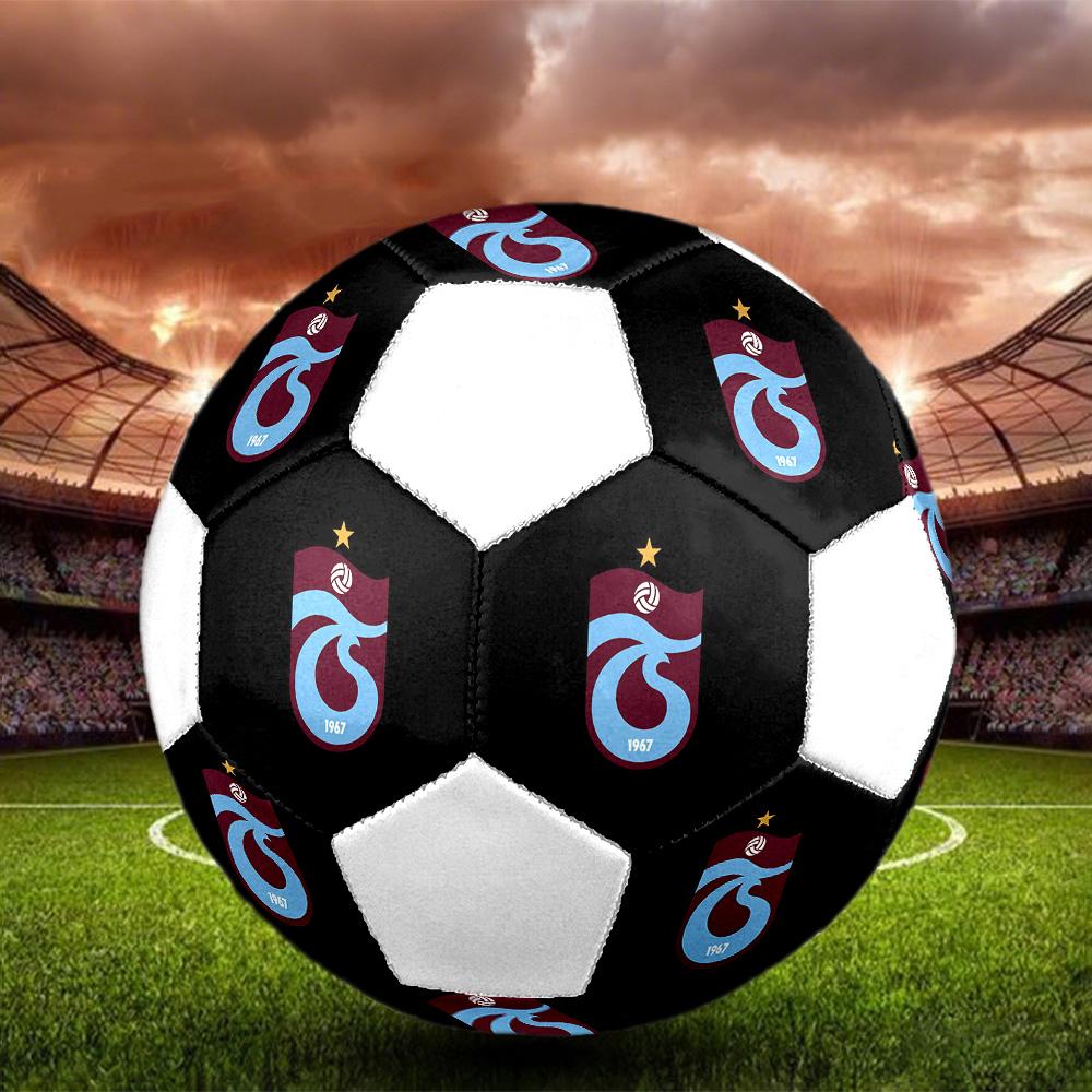 1 шт. Футбольный мяч Trabzonspor размер 5 PrahaМяч для мини-футбола Цветной Для всех возрастов Машинная строчка ПВХ Готов к соревнованиям Прочный Высокий отскок