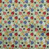 Cotton Flex Light Green Fabric Bird Ladybird  Diy Clothing Quilting Fabric Print Fabric By Yard 40 Inch