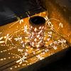 Butterfly Solar Lanterns Outdoor Waterproof Hanging Lights, Metal Decorative LED Solar Light for Yard Patio Porch Balcony Decor