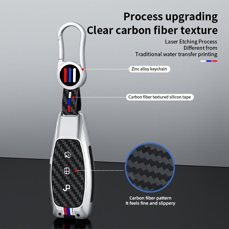 Чехол-оболочка для ключа автомобиля из цинкового сплава для Ford Transit Custom Mondeo Fiesta Kuga ST Line MK3 Focus 3 универсал Ecosport