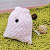 Mini Portable Carrier Bag Comfortable Breathable Drawstring Design Outing Bag For Hamster Chinchilla