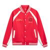 Li Ning Серия китайской культуры Куртка бейсбольная однобортная мягкая простая мужская AFDW141-3