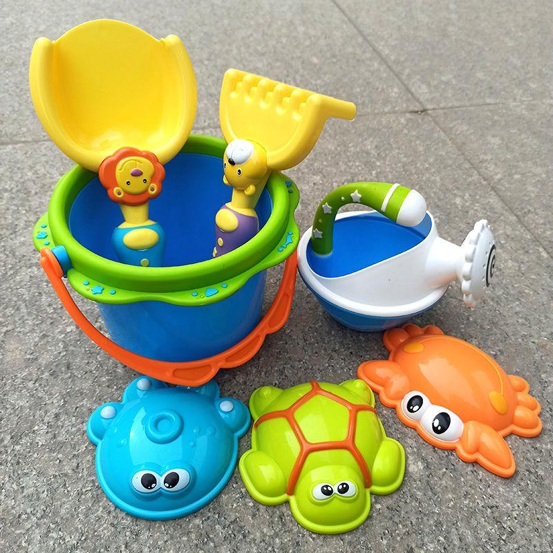 Детский пляжный игрушечный костюм лопата ведро игра с землей детский инструмент для копания песка песок мальчики и девочки морской край сокровища