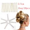 20PCS Hot Gifts Alloy Bridal Hairstyle Tool Waved Hair Pins Hairclips U-shaped Barrette