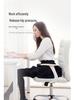 Memory Foam Breathable Cushion for Office Chair and Car - Relieves Long Sitting Discomfort