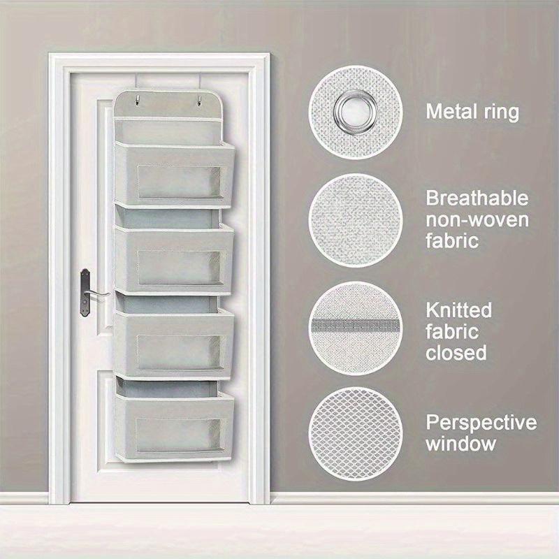Подвесная сумка для хранения одежды в гостиной, сетчатый карманный держатель, шкафы для домашнего хозяйства, игровая комната, сортировочный органайзер, принадлежности