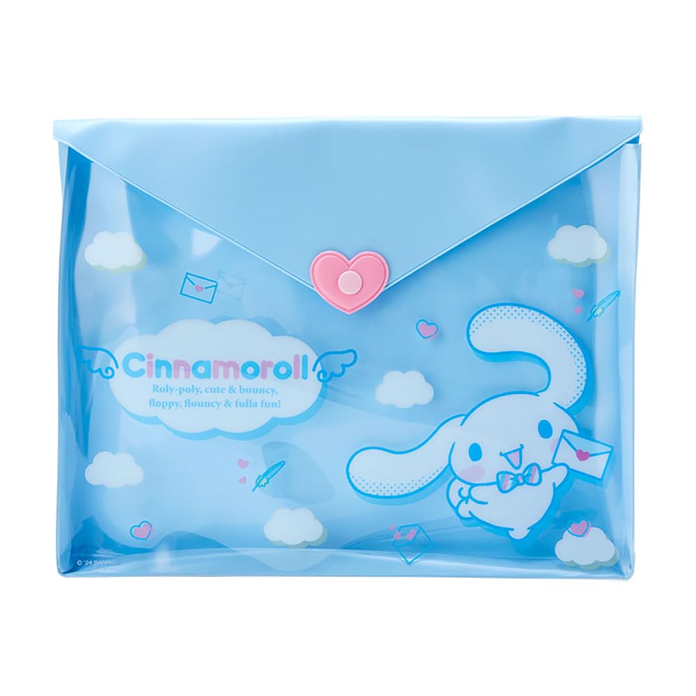 Sanrio Sanrio Cinnamoroll Clear Multi Pouch Letter Flat Pouch Cinnamoroll 20 X X 3cm Character SANRIO 101869 (SANRIO) 26.5