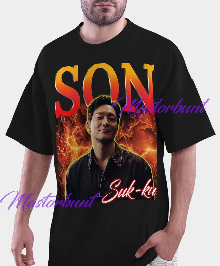 Футболка Son Suk Ku Comfort Colors: Футболка в винтажном стиле с вентилятором