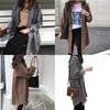 Corduroy Shirt For Women With Relaxed Bf Fit And Piping Design For Casual Autumn Wear