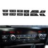 AC Climate Control Button Repair Decals Stickers For BMW 5er 6er 7er F10 F12 F01