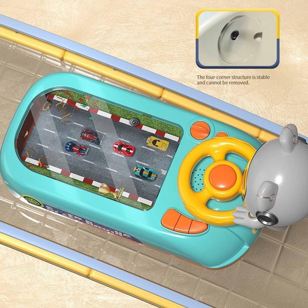 Музыкальные игрушки-рули для мальчиков и девочек старше 3 лет, для малышей, имитация вождения, гоночный автомобиль, интерактивная развивающая игрушка, подарок на день рождения