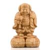 Hanro Art Carving Buddha Statue, Daikokuten, One of the Seven Lucky Gods, Brings Good Fortune (6cm H X 3.5cm W X 3cm D), Promotes Business