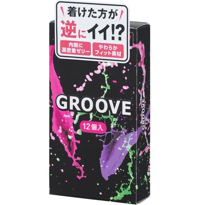 Презервативы Okamoto Презервативы Okamoto GROOVE 12 штук Смазка Плотная посадка Желе