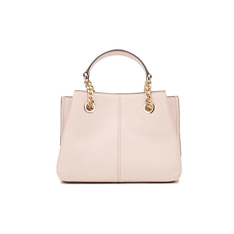 Michael Kors MK Teagen Сумка через плечо на цепочке из французской кожи Женские сумки Розовый 35S0GXZM1L-POWDER-BLUSH