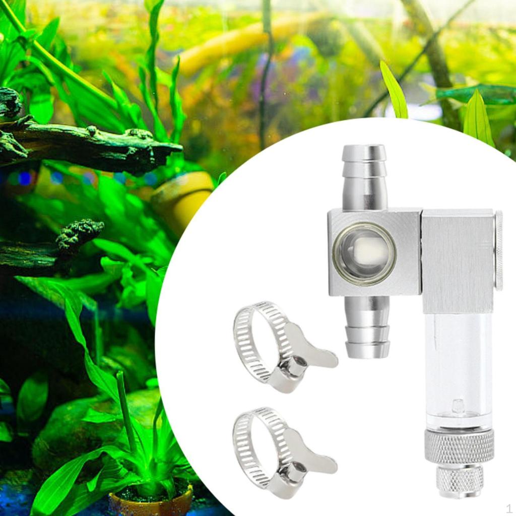 External Inline Aquarium Air Dics Silent Professional Aerator CO2 Diffuser Bubbler