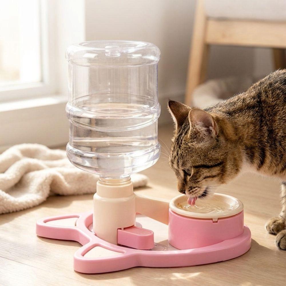 Prevent Black Chin Cat Auto Water Bowl Anti-Wet Mouth Cat Drinking Fountain for Cats Small Dogs